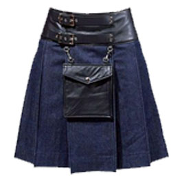 Denim Kilts