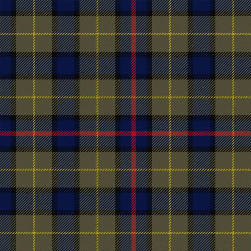 Art Pewter Silver Tartan Kilt