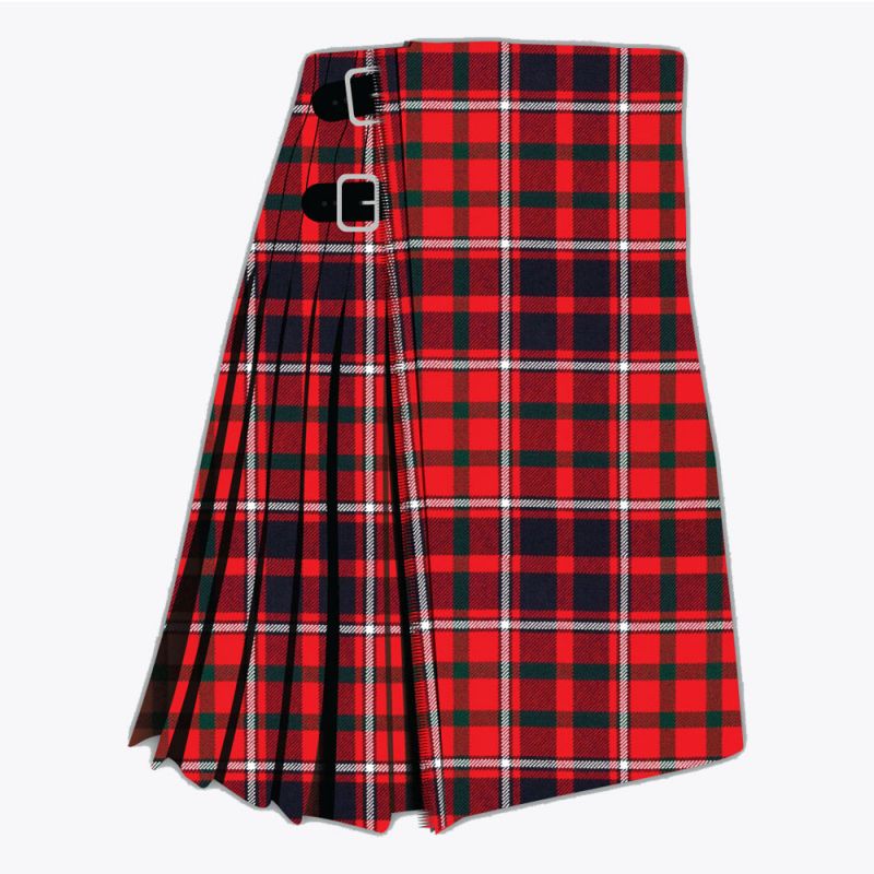 Clan Cameron of Lochiel Modern Tartan Kilt
