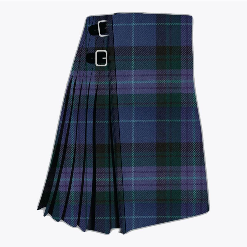 Clan Spirit Of Alva Tartan Kilt