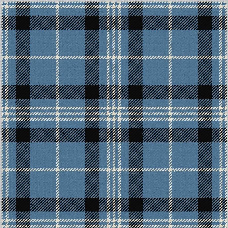 Angle Blue Tartan Kilt