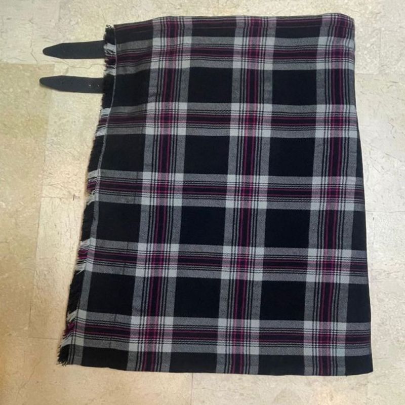 Lion Heart Grey Tartan Kilt
