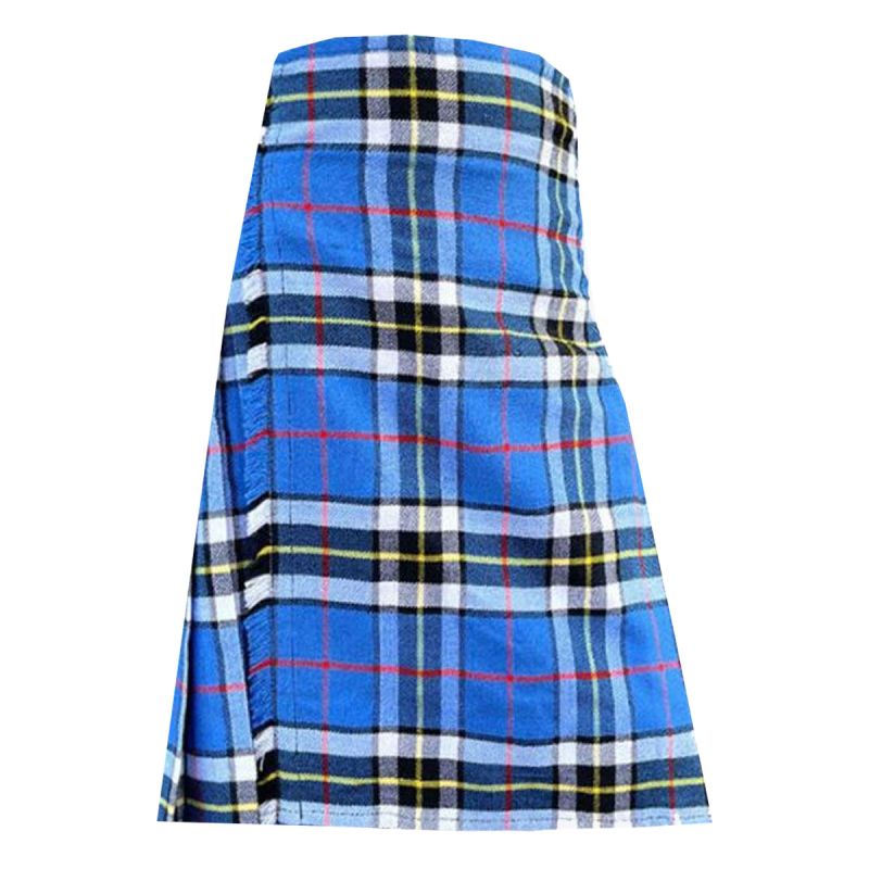 Thomson Dress Blue Modern Tartan Kilt

