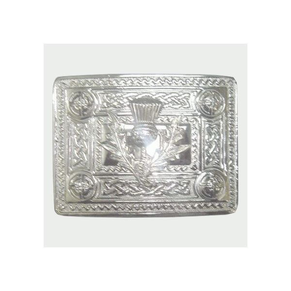 Chrome Kilt Buckle