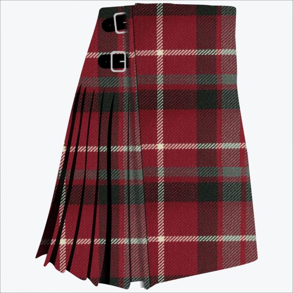 Clan Fraser Red Muted Tartan Kilt