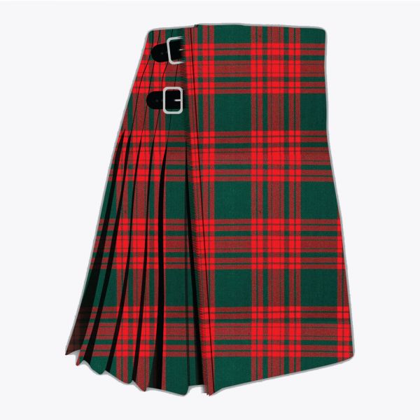 Clan Menzies Green Modern Tartan Kilt