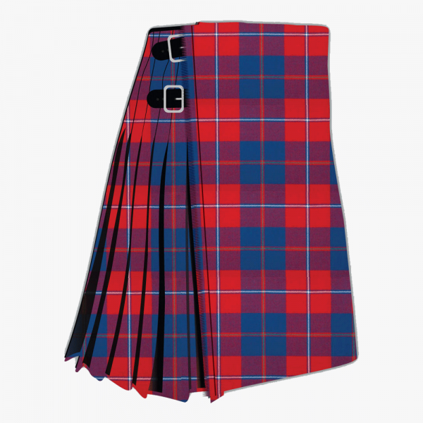 Galloway Red Modern Tartan Kilt