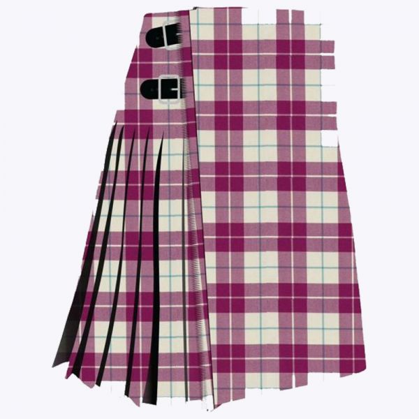 Lewis Magenta Tartan Kilt