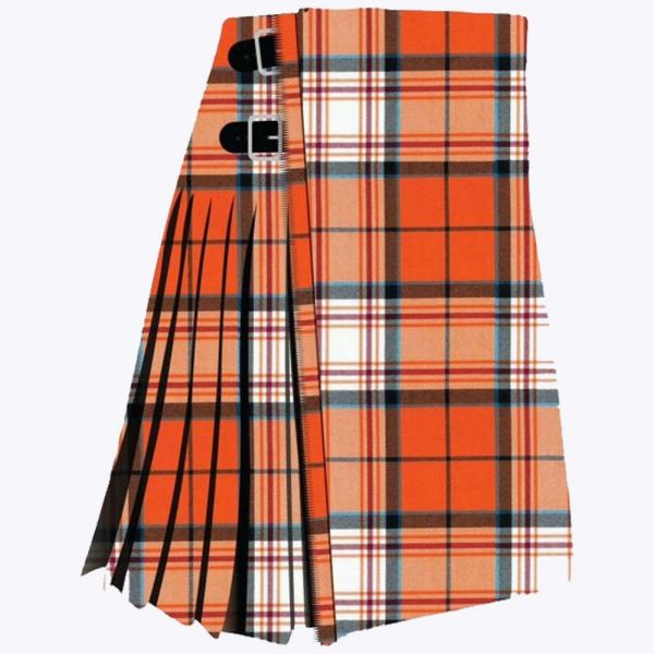 MacKellar Tangerine Tartan Kilt